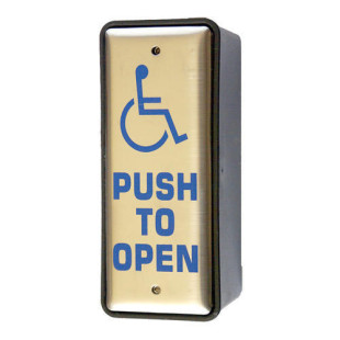 Slimline Hardwired Push Pad Slimline Hardwired Push Pad