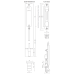 Axim FB-6201-F12 Flush Bolt - Flat Faced Axim FB-6201-F12 Flush Bolt - Flat Faced