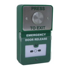 Emergency Door Release Combined with Stainless Steel Button - Press To Exit Emergency Door Release Combined with Stainless Steel Button - Press To Exit