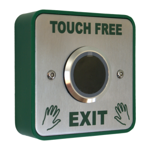 Touch Free Stainless Steel Button