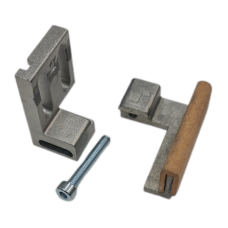 Geze Adjustable Floor Guide - Left Geze Adjustable Floor Guide - Left