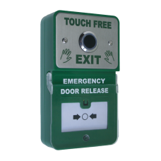 Emergency Door Release Combined with Touch Free Stainless Steel Button Emergency Door Release Combined with Touch Free Stainless Steel Button