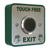Touch Free Stainless Steel Button Touch Free Stainless Steel Button